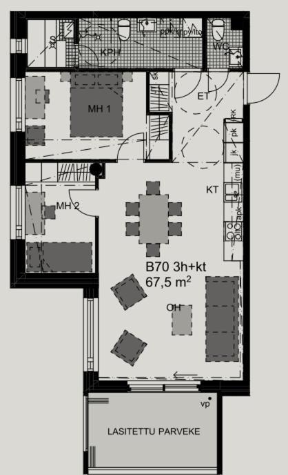 Apartament Pasila Star Helsinki Zewnętrze zdjęcie